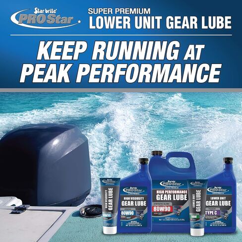 STAR BRITE Synthetic Blend Lower Unit Gear Lube 80w 90w - 1 GAL (027200) in Saudi Arabia