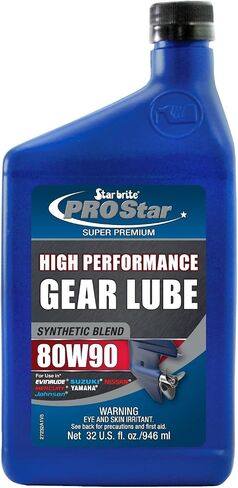 STAR BRITE Synthetic Blend Lower Unit Gear Lube 80w 90w - 1 GAL (027200) in Saudi Arabia