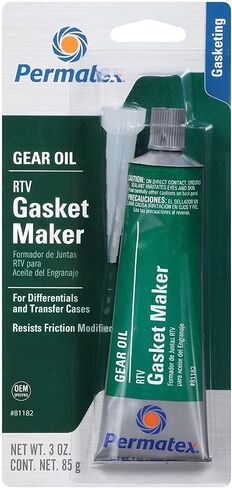 Permatex 81182 Gear Oil RTV Gasket Maker, 3 oz (Packaging May Vary) in Saudi Arabia