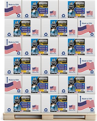 MWC Windshield Washer Fluid, Ready to Use, Removes dirt, Safe for the environment, Removes grime, Streak Free Glass Cleaner,+ 32°F, 1 Gallon (3.78 Liters) in Saudi Arabia