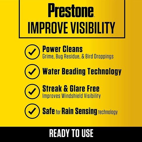 Prestone Bug Wash Windshield Washer Fluid, 1 Gallon in Saudi Arabia