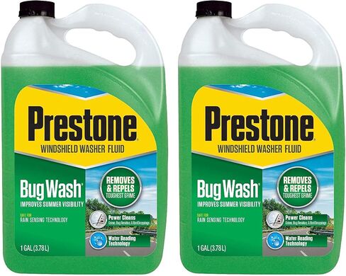 Prestone Bug Wash Windshield Washer Fluid, 1 Gallon in Saudi Arabia