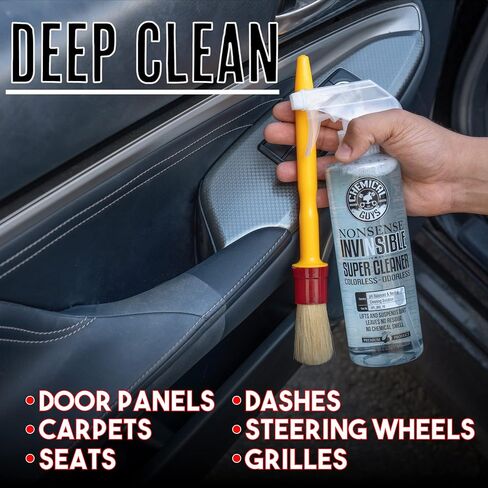 Chemical Guys SPI_993_1602 Nonsense All Surface Super Cleaner (Works on Vinyl, Rubber, Plastic, Carpet) Safe for Home, Garage, Cars, Trucks, SUVs, Jeeps, RVs & More, 16 fl oz, Unscented-2 Pack in Saudi Arabia