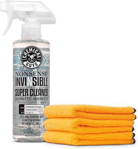 Chemical Guys SPI_993_1602 Nonsense All Surface Super Cleaner (Works on Vinyl, Rubber, Plastic, Carpet) Safe for Home, Garage, Cars, Trucks, SUVs, Jeeps, RVs & More, 16 fl oz, Unscented-2 Pack in Saudi Arabia