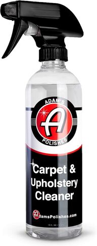 Adam's Carpet & Upholstery Cleaner (16oz) - Powerful Car Carpet Cleaner For Auto Detailing, Cloth, & Fabric Interior Cleaner Solution, Stain Remover Shampoo For Car Seat, Floor Mats & More in Saudi Arabia