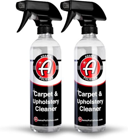 Adam's Carpet & Upholstery Cleaner (16oz) - Powerful Car Carpet Cleaner For Auto Detailing, Cloth, & Fabric Interior Cleaner Solution, Stain Remover Shampoo For Car Seat, Floor Mats & More in Saudi Arabia