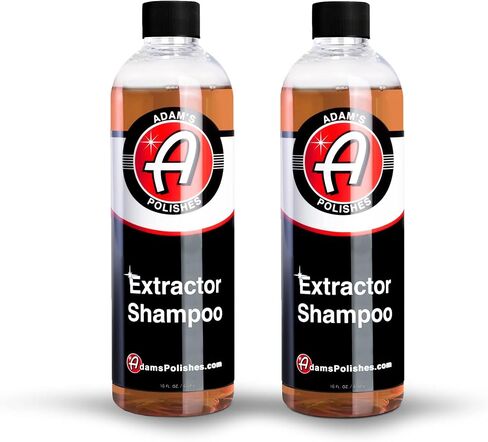 Adam's Carpet Extractor Shampoo (Gallon) - Best Vehicle Carpet Detailing Concentrate, Safe Car Flooring Wash For Heated Carpet Extractor, Powerful Auto Floor Cleaning Soap - Low Foam, Citrus Scent in Saudi Arabia