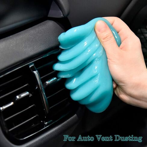 COLORCORAL Cleaning Gel Universal Gel Cleaner for Car Vent Keyboard Auto Cleaning Putty Dashboard Dust Remover Putty Auto Duster Cleaning Kit 160G in Saudi Arabia