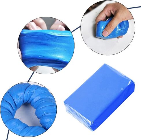 Ruibapa 3PCS Blue Car Clay Bar 100g Auto Detailing Magic Clay Bar for Car Washing Cleaner P-033 in Saudi Arabia