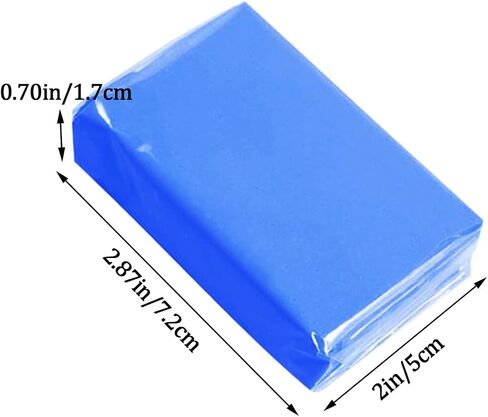 Ruibapa 3PCS Blue Car Clay Bar 100g Auto Detailing Magic Clay Bar for Car Washing Cleaner P-033 in Saudi Arabia