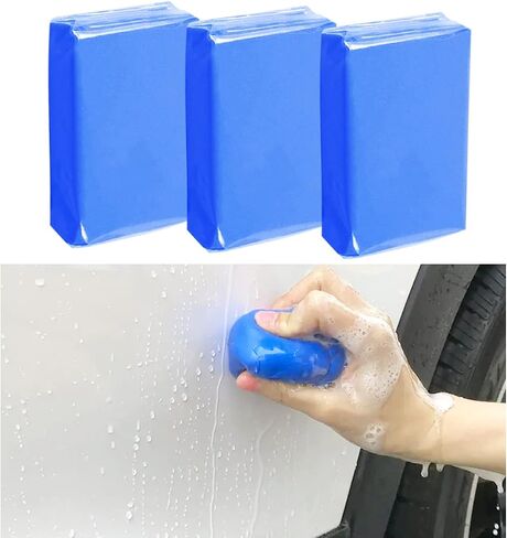 Ruibapa 3PCS Blue Car Clay Bar 100g Auto Detailing Magic Clay Bar for Car Washing Cleaner P-033 in Saudi Arabia