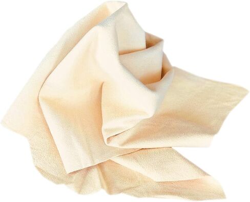 SHEEPSKIN ELITE Chamois Drying Cloth Car Drying Towel Real Leather Super Absorbent Fast Drying Natural Chamois Car Wash Cloth Accessory (5 sq ft) in Saudi Arabia