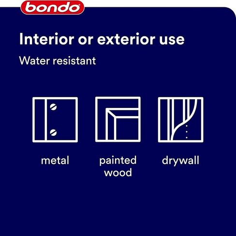 Bondo All-Purpose Putty, Designed for Interior and Exterior Home Use, Paintable, Permanent, Non-Shrinking, 1.9 lb., 1-Quart in Kuwait