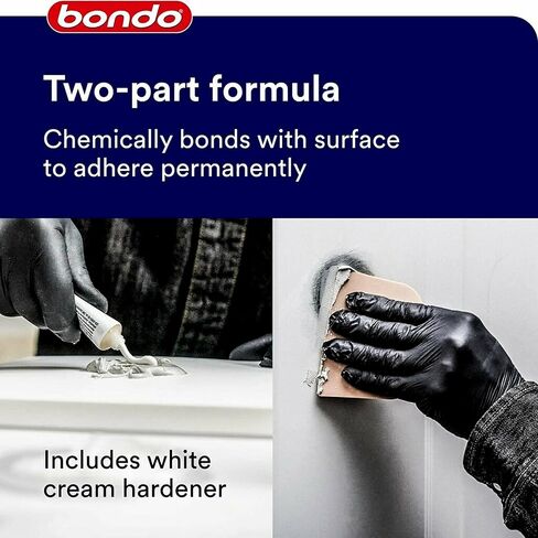 Bondo All-Purpose Putty, Designed for Interior and Exterior Home Use, Paintable, Permanent, Non-Shrinking, 1.9 lb., 1-Quart in Kuwait