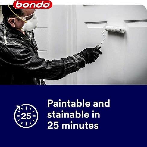 Bondo All-Purpose Putty, Designed for Interior and Exterior Home Use, Paintable, Permanent, Non-Shrinking, 1.9 lb., 1-Quart in Kuwait