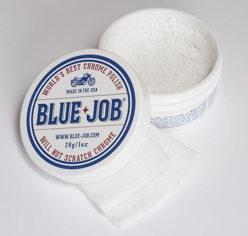 Blue-Job® Chrome Polish - Perfect for Your Motorcycle! One Polish for All Your Needs in Saudi Arabia