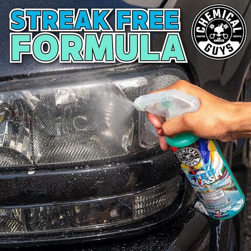 Chemical Guys CWS21216 HydroSuds Ceramic SiO2 Shine High Foaming Car Wash Soap (Works with Foam Cannons, Foam Guns or Bucket Washes) For Cars, Trucks, Motorcycles, RVs & More, 16 fl oz, Berry Scent in Saudi Arabia