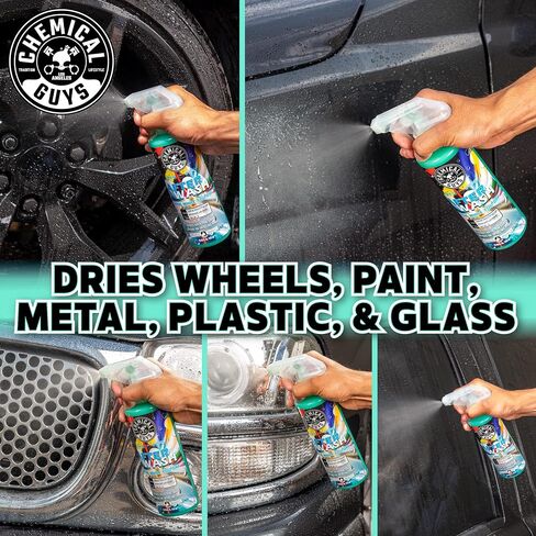 Chemical Guys CWS21216 HydroSuds Ceramic SiO2 Shine High Foaming Car Wash Soap (Works with Foam Cannons, Foam Guns or Bucket Washes) For Cars, Trucks, Motorcycles, RVs & More, 16 fl oz, Berry Scent in Saudi Arabia