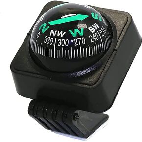 RINGGLO Car Compass Ball Universal Collapsible Dashboard Self Adhesive Mount Navigation Easy to Mount for Car Or Boat in Saudi Arabia