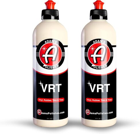 Adam's Silica Infused VRT Tire & Trim Dressing - Durable UV Protection and Water Repellent - Leaves a Crisp Freshly Detailed Look - Dress Tires or Trim Without Worry of Slinging (New 16 oz) in Saudi Arabia