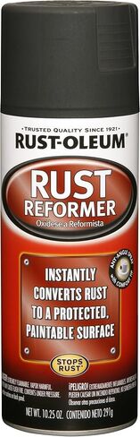 بخاخ طلاء سفلي مطاطي بدرجة احترافية من Rust-Oleum 248656، 15 أونصة، أسود in Kuwait
