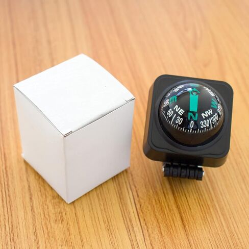 RINGGLO Car Compass Ball Universal Collapsible Dashboard Self Adhesive Mount Navigation Easy to Mount for Car Or Boat in Saudi Arabia