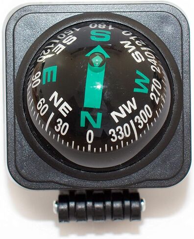 RINGGLO Car Compass Ball Universal Collapsible Dashboard Self Adhesive Mount Navigation Easy to Mount for Car Or Boat in Saudi Arabia