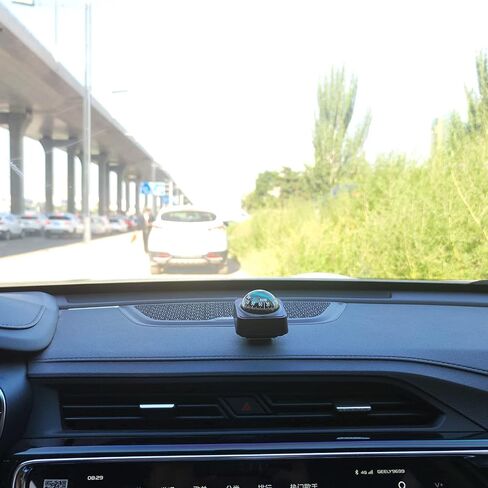 RINGGLO Car Compass Ball Universal Collapsible Dashboard Self Adhesive Mount Navigation Easy to Mount for Car Or Boat in Saudi Arabia