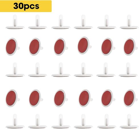 30 عبوة من حامل سدادة البطة البلاستيكية لسيارة جيب داش - حامل عرض جيب داكس - هدايا جيب داكينغ (البط المطاطي غير متضمن) in Kuwait