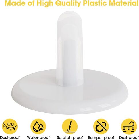 30 عبوة من حامل سدادة البطة البلاستيكية لسيارة جيب داش - حامل عرض جيب داكس - هدايا جيب داكينغ (البط المطاطي غير متضمن) in Kuwait