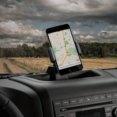 Voodonala for Jeep JK Phone Holder Mount for 2011-2018 Jeep Wrangler JK JKU, US Flag Black in Saudi Arabia
