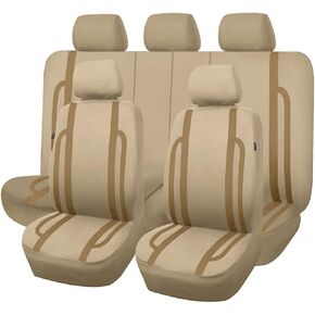 Flying Banner car seat Covers Set Front Rear Breathable Sport Fashion Rear Bench Split 40/60 50/50 60/40 in Saudi Arabia