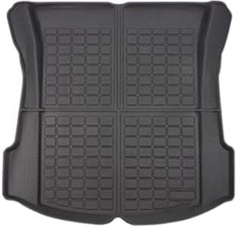 SUPER LINER All-Weather Floor Mats for Tesla Model 3 2021 2022 2023 Custom Fit Cargo Liner Rear Cargo Tray Trunk Mats Interior Accessories in Kuwait