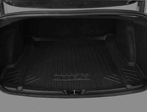 SUPER LINER All-Weather Floor Mats for Tesla Model 3 2021 2022 2023 Custom Fit Cargo Liner Rear Cargo Tray Trunk Mats Interior Accessories in Kuwait