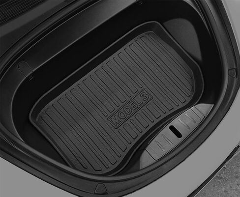 SUPER LINER All-Weather Floor Mats for Tesla Model 3 2021 2022 2023 Custom Fit Cargo Liner Rear Cargo Tray Trunk Mats Interior Accessories in Kuwait