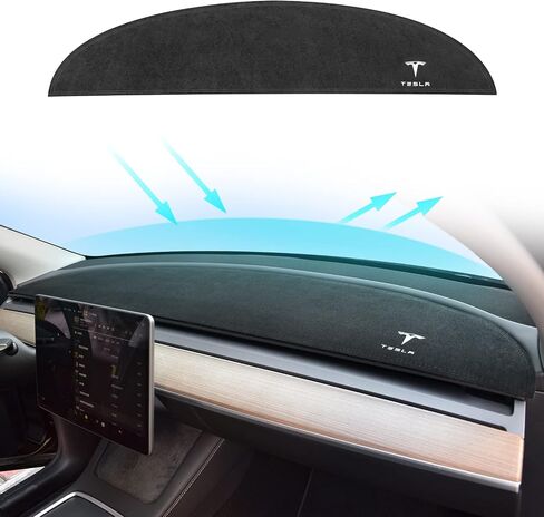 MASHA Dashboard Cover for Dodge Ram, Flannel Dashboard Pad Dash Mat Compatible with Dodge Ram 1500 2500 3500 2019-2023 2024 2025 Dashboard Decorative Interior Auto Accessories (without HUD) in Kuwait