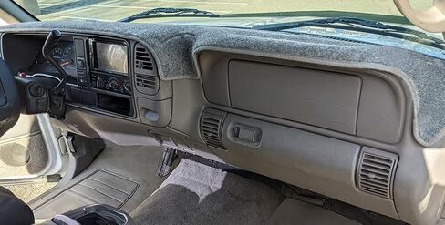 Dash Cover Mat Custom for 1997-2000 Chevrolet Silverado/GMC Sierra C1500 C2500 C3500 K1500 K2500 K3500,1997-1999 GMC Yukon/Chevy Tahoe Suburban,Dashboard Pad(Dark Gray) Y57 in Saudi Arabia
