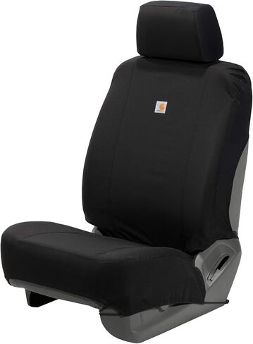 Carhartt Universal Nylon Duck Canvas Bucket Seat Covers + Organizer (Black) in Saudi Arabia
