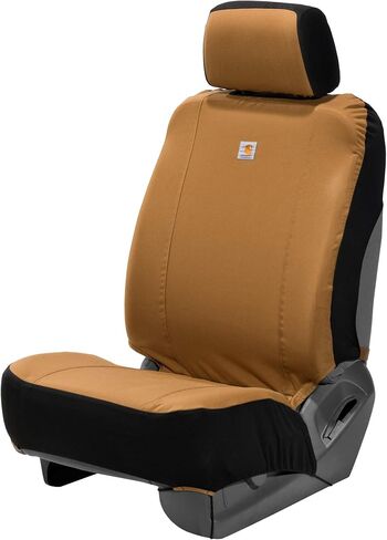 Carhartt Universal Nylon Duck Canvas Bucket Seat Covers + Organizer (Black) in Saudi Arabia