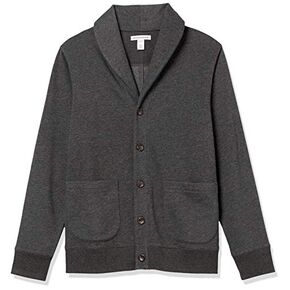 Amazon Essentials Men's Long-Sleeve Fleece Shawl-Collar Cardigan in Kuwait