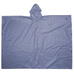Custom Leathercraft Rain Wear R10430 .10MM PVC Poncho - Blue Large
