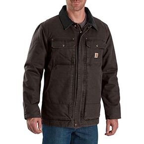 Carhartt Men's Full Swing Relaxed Fit Washed Duck Insulated Traditional Coat in Saudi Arabia