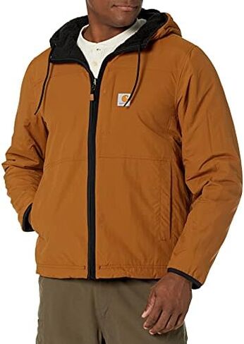 Carhartt Men's Rain Defender Relaxed Fit Fleece Reversible Jacket in Saudi Arabia