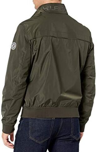 Tommy Hilfiger Men's Performance Faux Memory Bomber Jacket in Saudi Arabia