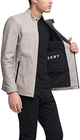 جاكيت رجالي عصري من الجلد من دي كيه ان واي in Kuwait