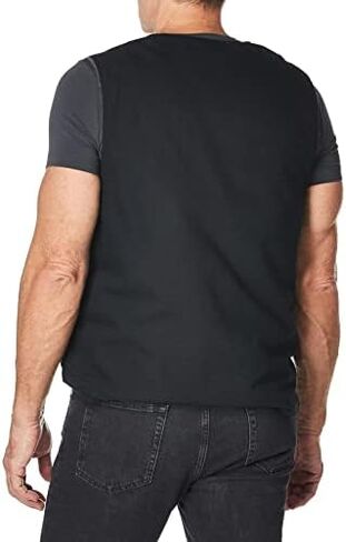 Carhartt Men's Relaxed Fit Washed Duck Sherpa-Lined Vest in Saudi Arabia