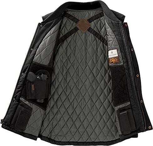 Legendary Whitetails Men's Concealed Carry Outerwear Vest for Men, Canvas Cross Trail Conceal CCW Holster, Hunting Insulated in Kuwait