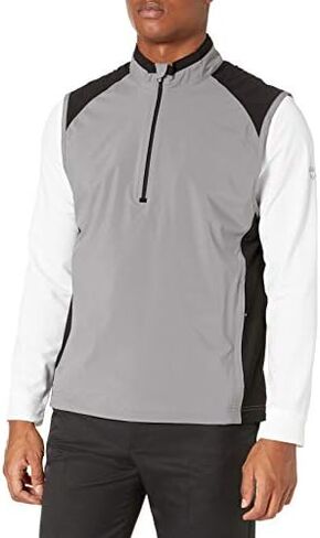 Cutter & Buck Men's Cb Weathertec Summit Half-Zip Vest in Kuwait