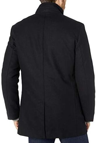 Cole Haan Men's Melton 3-in-1 Wool Jacket with Removable Bib in Saudi Arabia