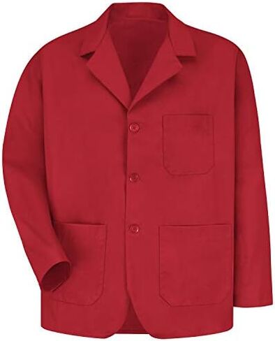 Red Kap Men's Lapel Counter Coat in Kuwait